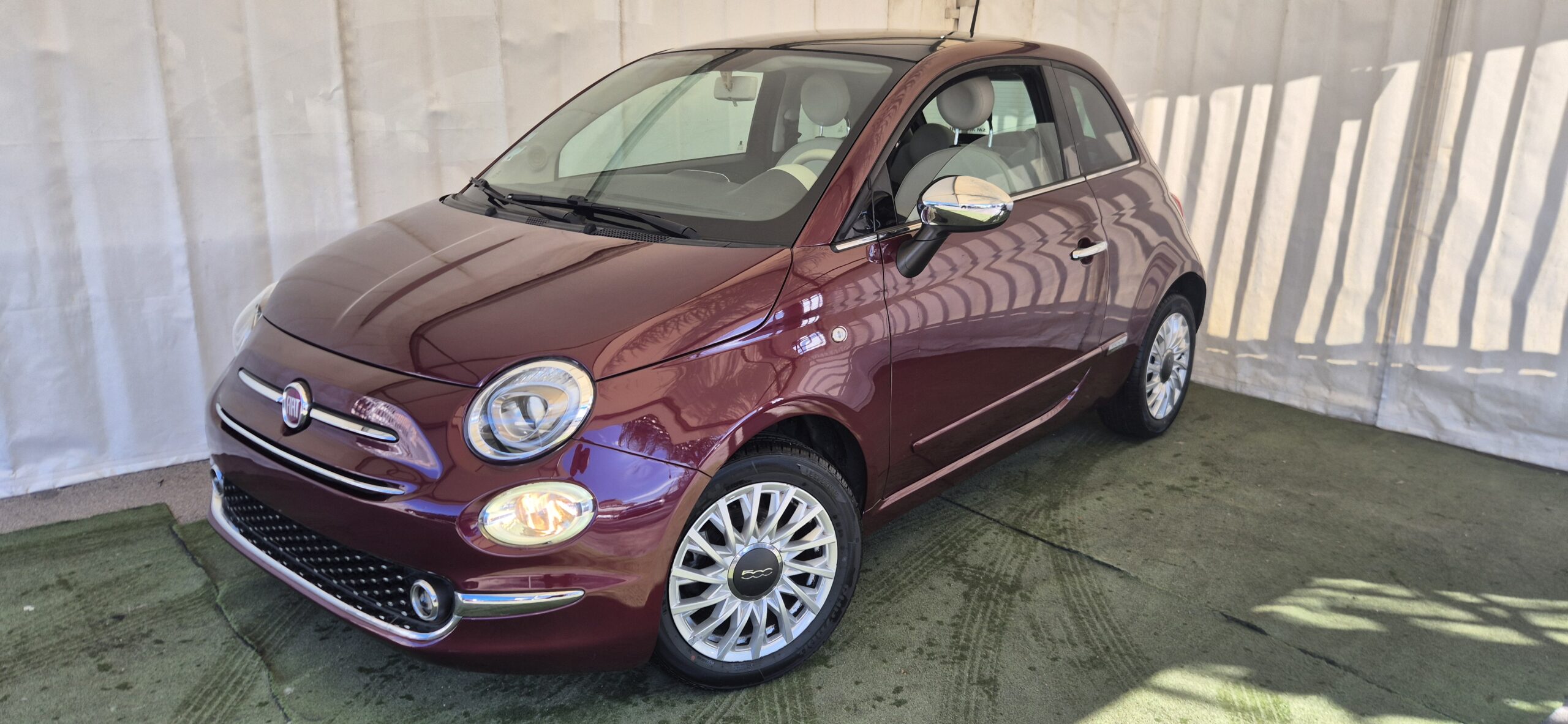 FIAT 500 1.2CC BENZINA 69CV LOUNGE  DEL 08/2017